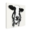 Trademark Fine Art Victoria Borges 'Cow Contour II' Canvas Art, 14x14 WAG15623-C1414GG